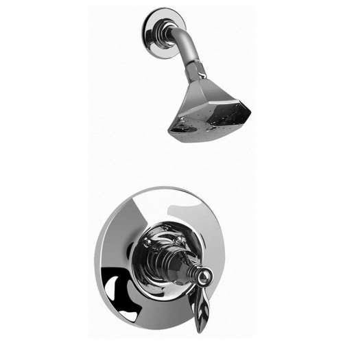Topaz Pressure Balancing Shower Set with Single Lever Handle T3348