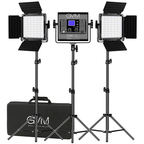 RGB LED Video Lighting Kit with App Control G886385