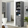 Gray Linen Cabinet X468485