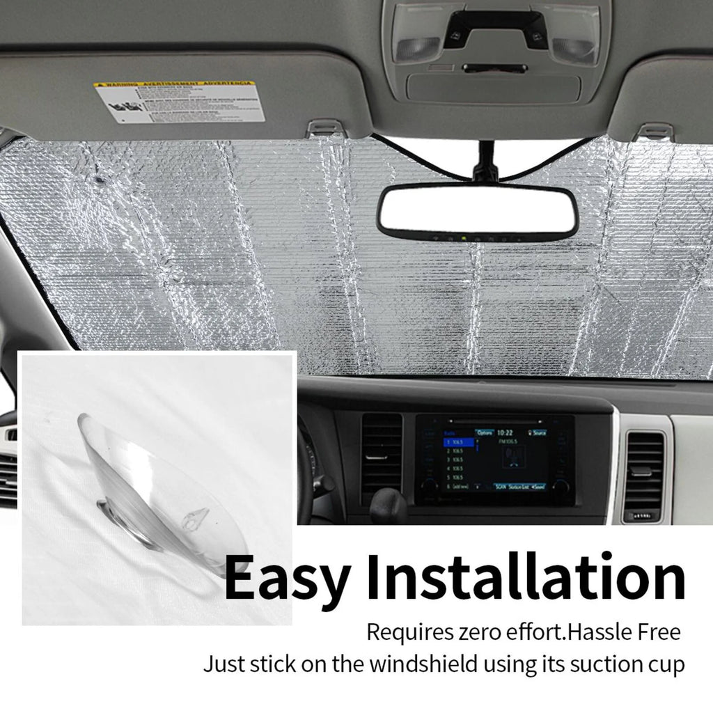 Windshield Sun Shade with Famous Landmarks L6333