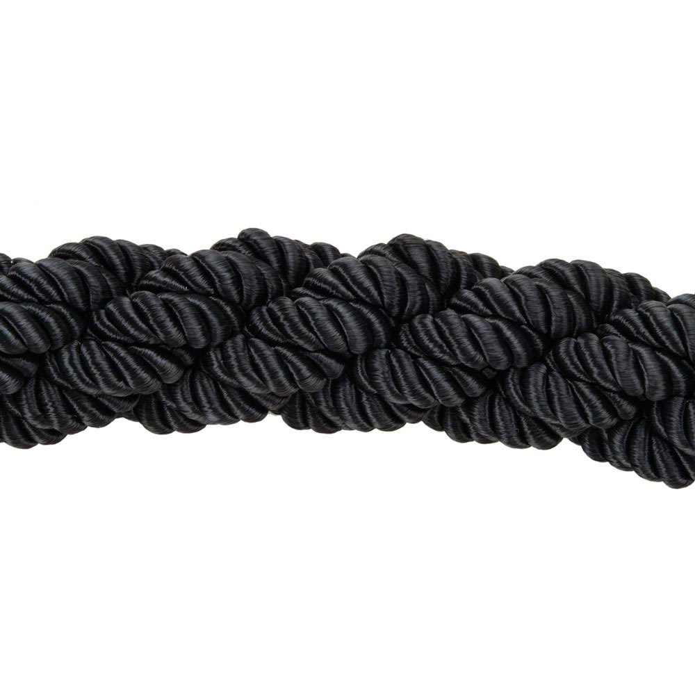 Chrome Black Braided Barrier Rope H84264