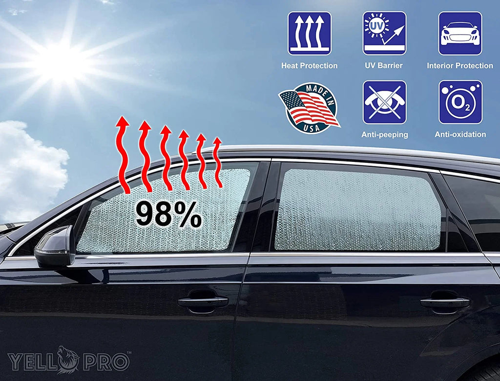 Set of 2 Front Row Sunshades for Jeep Wrangler T31041