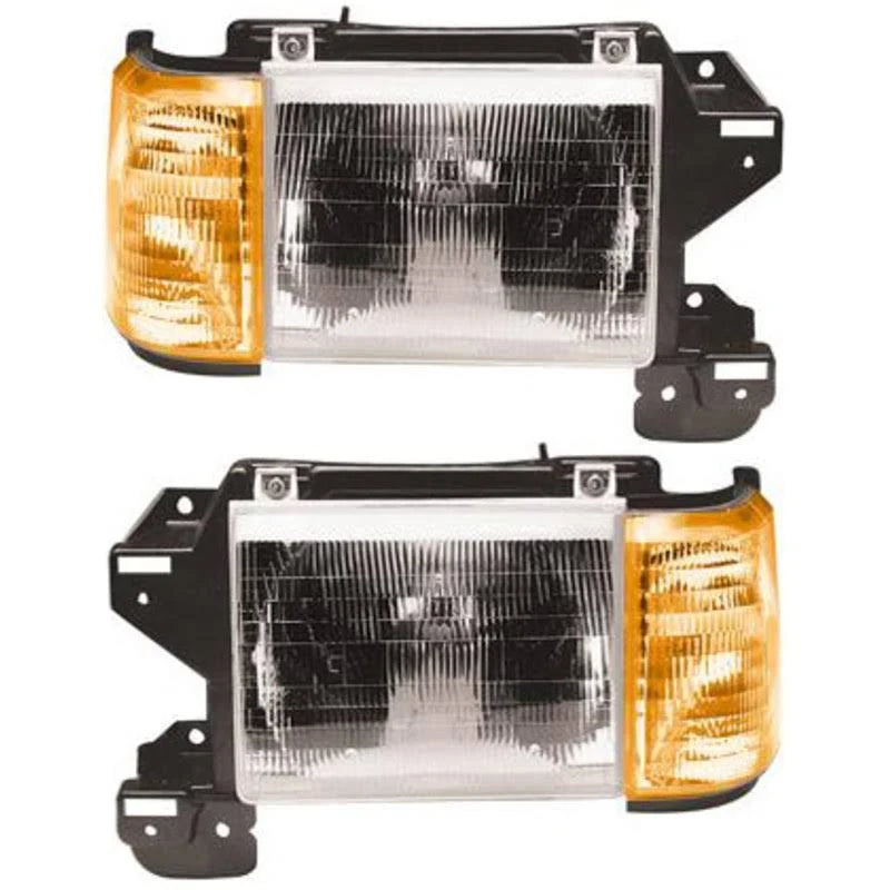 Replacement Headlight Clear Lens, Driver and Passenger Side Y292