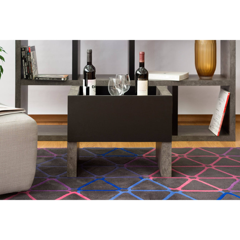 Black Side Table Z276