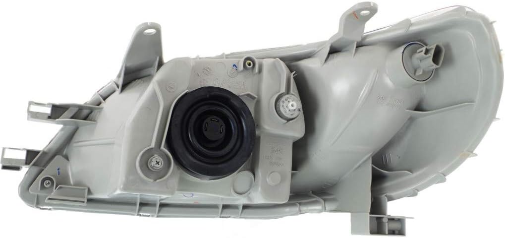 Passenger Side Headlight Assembly with Bulbs Z286