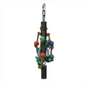Black Metal Pipe Bell Toy With Rope P33741