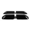 Black Roof Cargo Rack End Cap Protection Cover Trim Shell N726063
