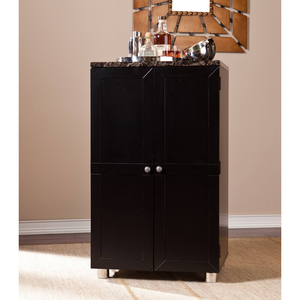 Black Bar Cabinet H53227