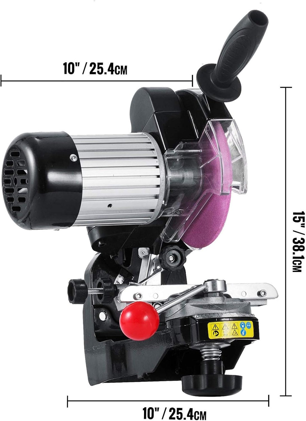 Chainsaw Sharpener 230W Multi-Angle Adjustable Chain Grinder 3000RPM Electric for 1/4" to 2/5" Chains Y59061
