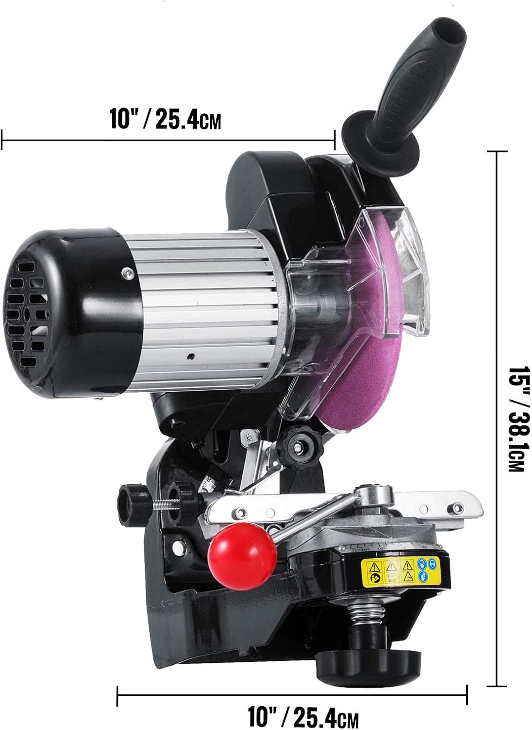 Chainsaw Sharpener 230W Multi-Angle Adjustable Chain Grinder 3000RPM Electric for 1/4" to 2/5" Chains Y59061
