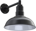 Matte Black Gooseneck Barn Light D103