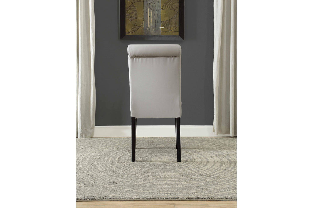 Gray Side Chair Set of 2 H3516