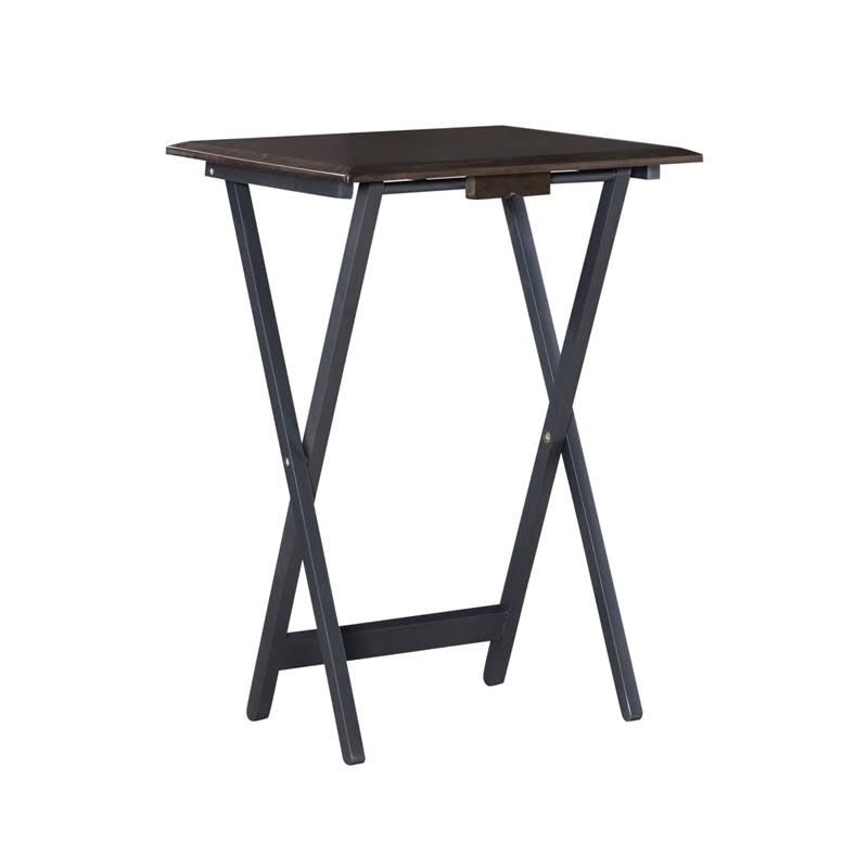 Gray Tray Table Set Y303