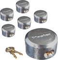 6 Pack Rekeyable Pin Tumbler Padlock B6560