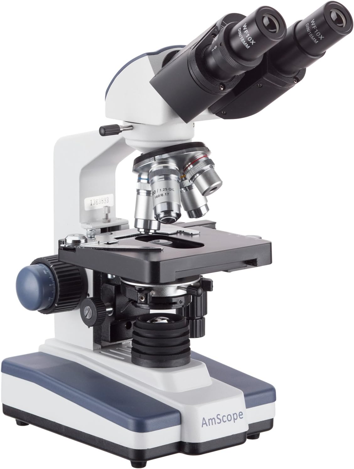 40X-2500X LED Binocular Compound Microscope with 10MP USB3 Camera L10835