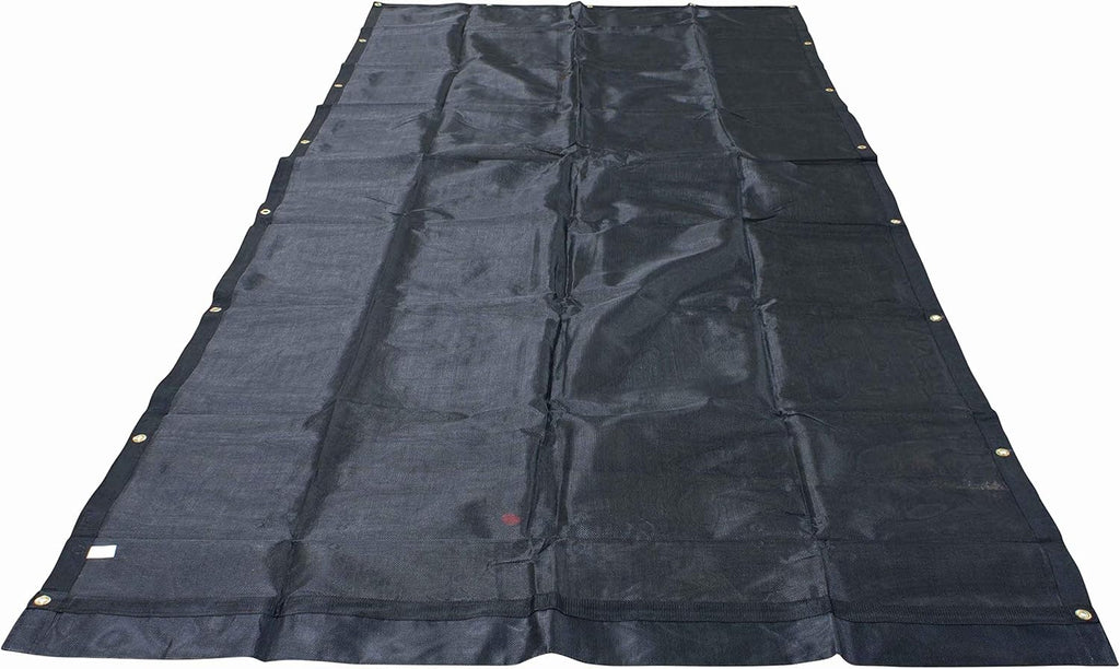 7'6" x 14' Vinyl Coated Mesh Tarp with Double Pocket Z538