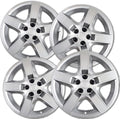 17 inch Silver Snap On Wheel Covers (Pack of 4) B833
