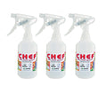Food Grade 16 oz Spray Bottle (3 Pack) Q2456
