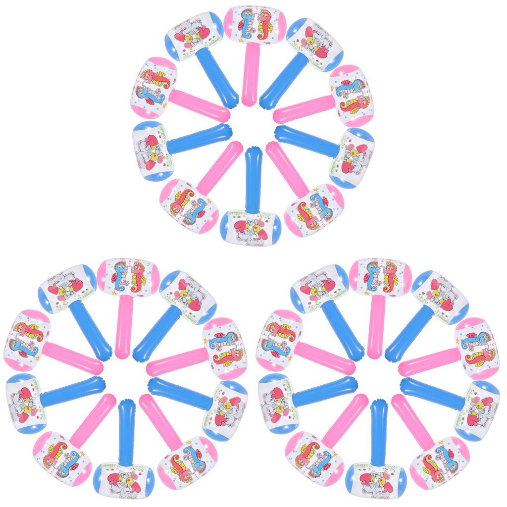 36 Pcs Inflatable Hammer Toy with Bell Z5243