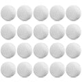 24pcs Plastic Practice Balls (White) D79677