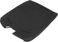 Black Microfiber Leather Center Console Lid Armrest Cover W542
