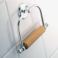 Paper Holder in Polished Nickel V9011