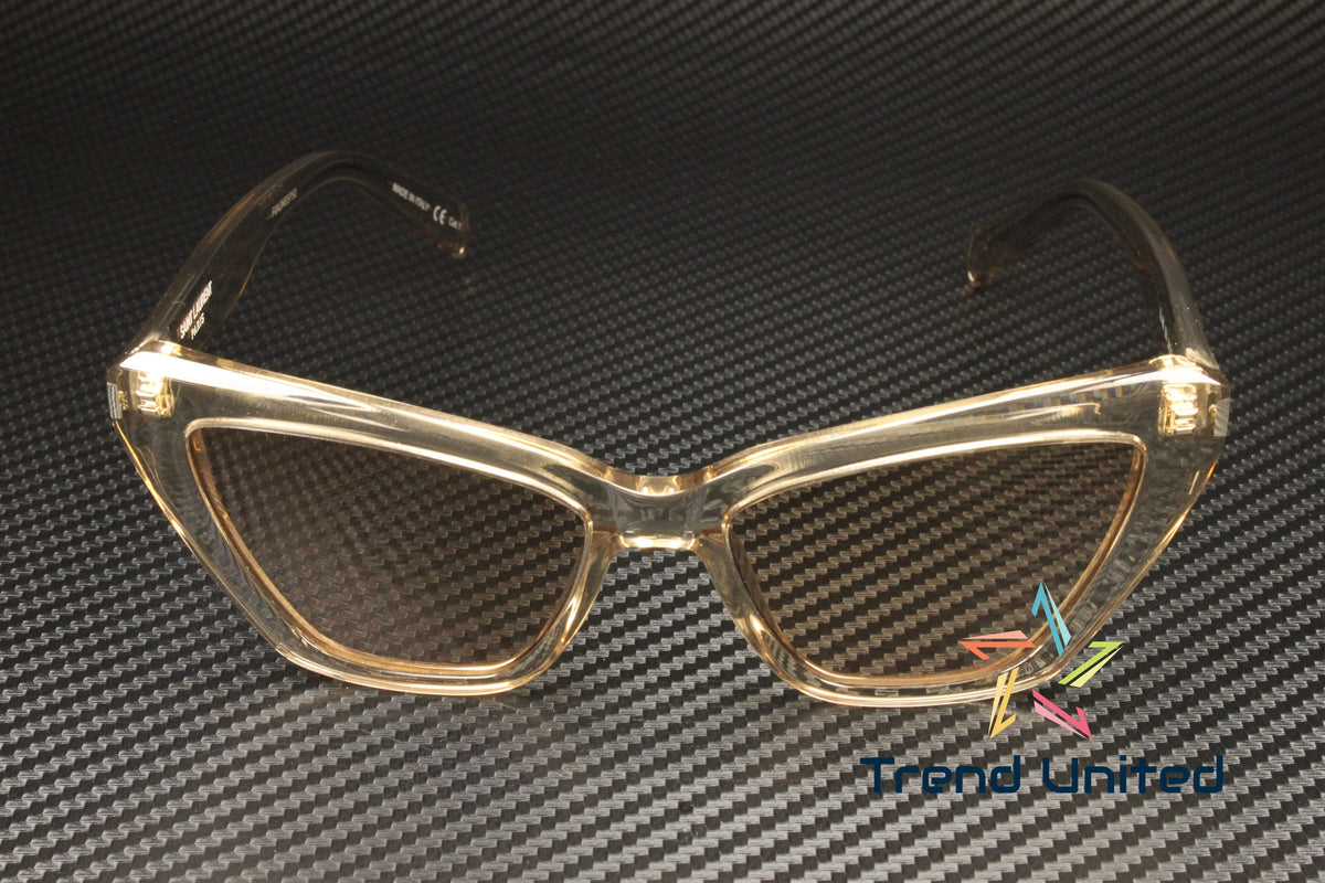 Cat Eye Nude Shiny Brown 54 mm Sunglasses N344