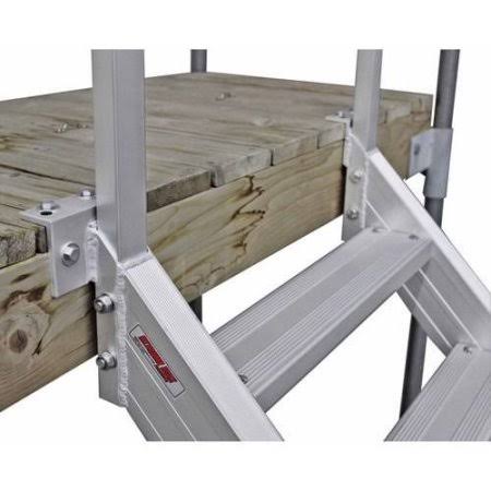 Aluminum Dock Stairs 4-Step A823
