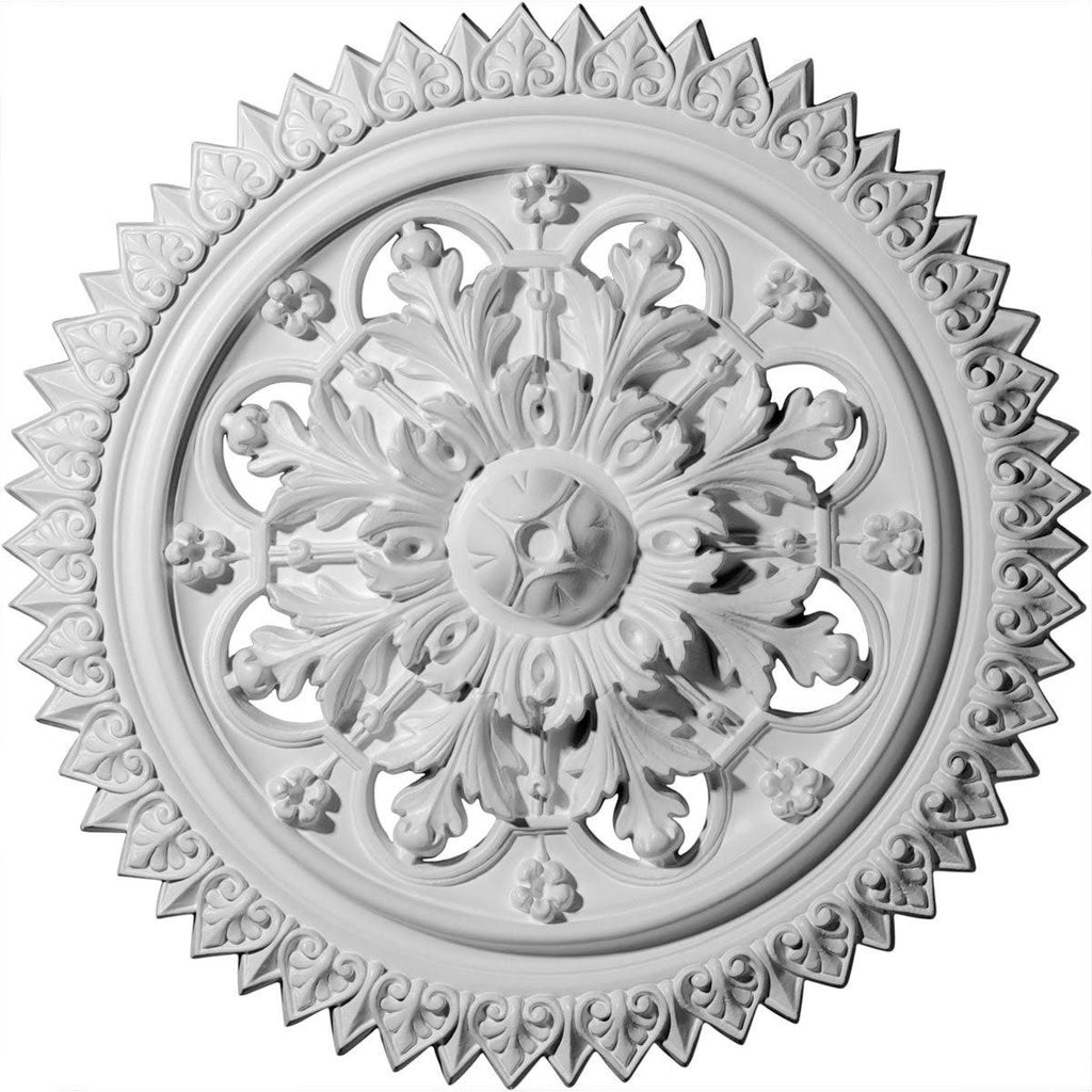 21 5/8x22OD x 2 1/2x22P Ceiling Medallion (Flash Gold) K6264