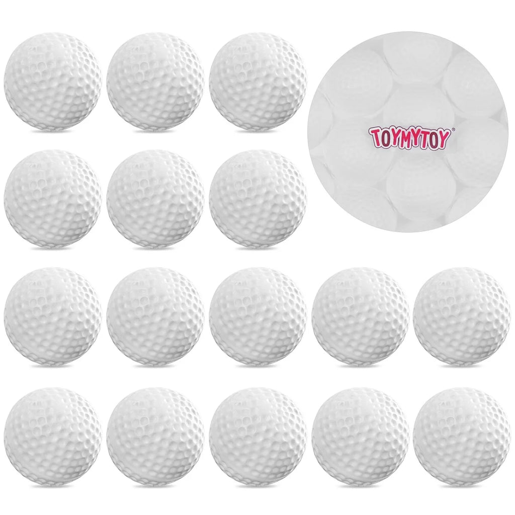 24pcs Plastic Practice Balls (White) D79677