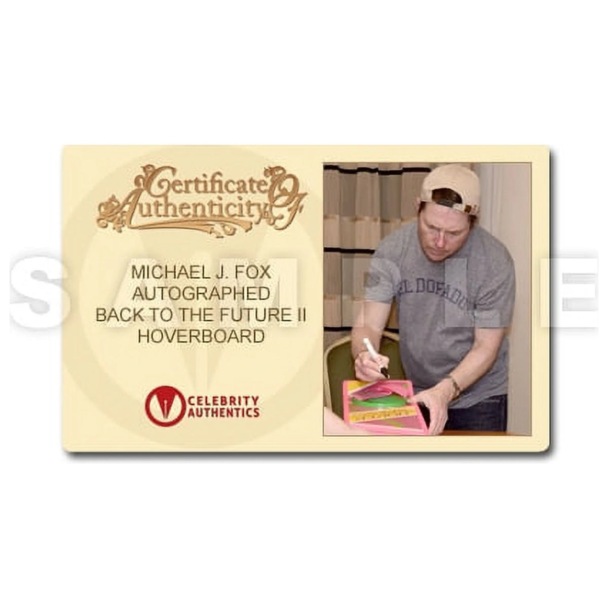 Autographed Back to the Future Part II Hoverboard E240685