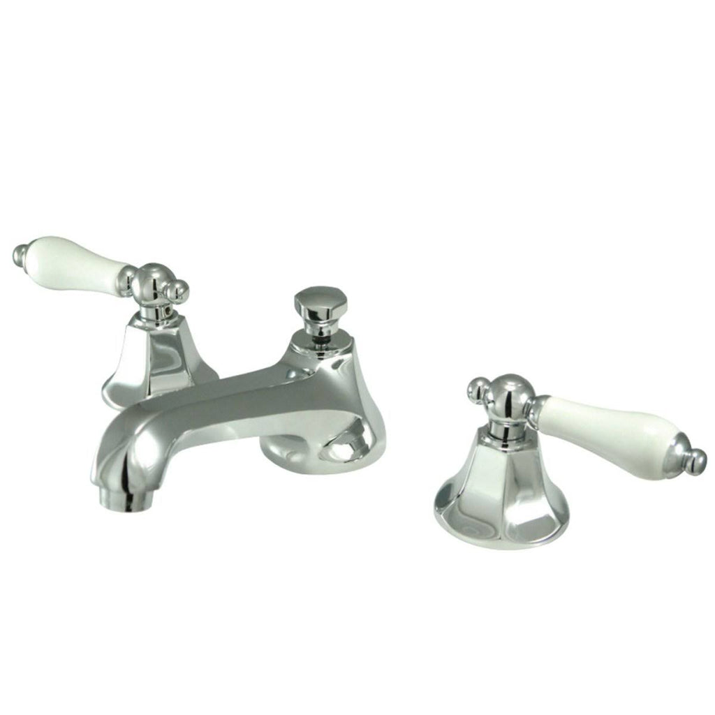 Antique Brass Widespread Bathroom Faucet V3395