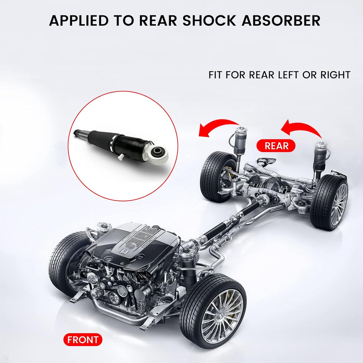 Rear Air Strut Absorber X30087