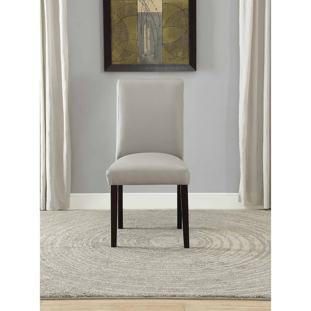 Gray Side Chair Set of 2 H3516