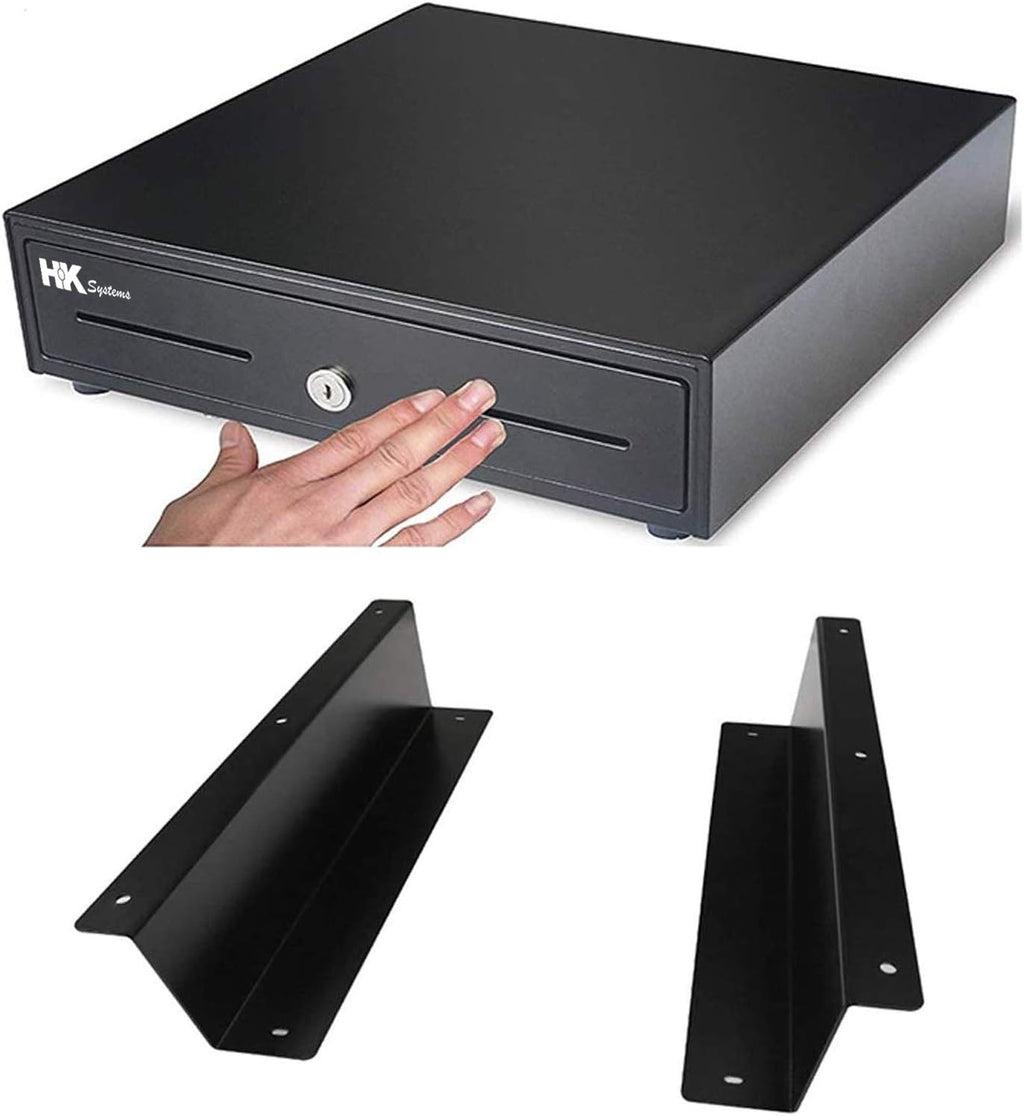 Heavy Duty Black Push Open Cash Drawer H96891