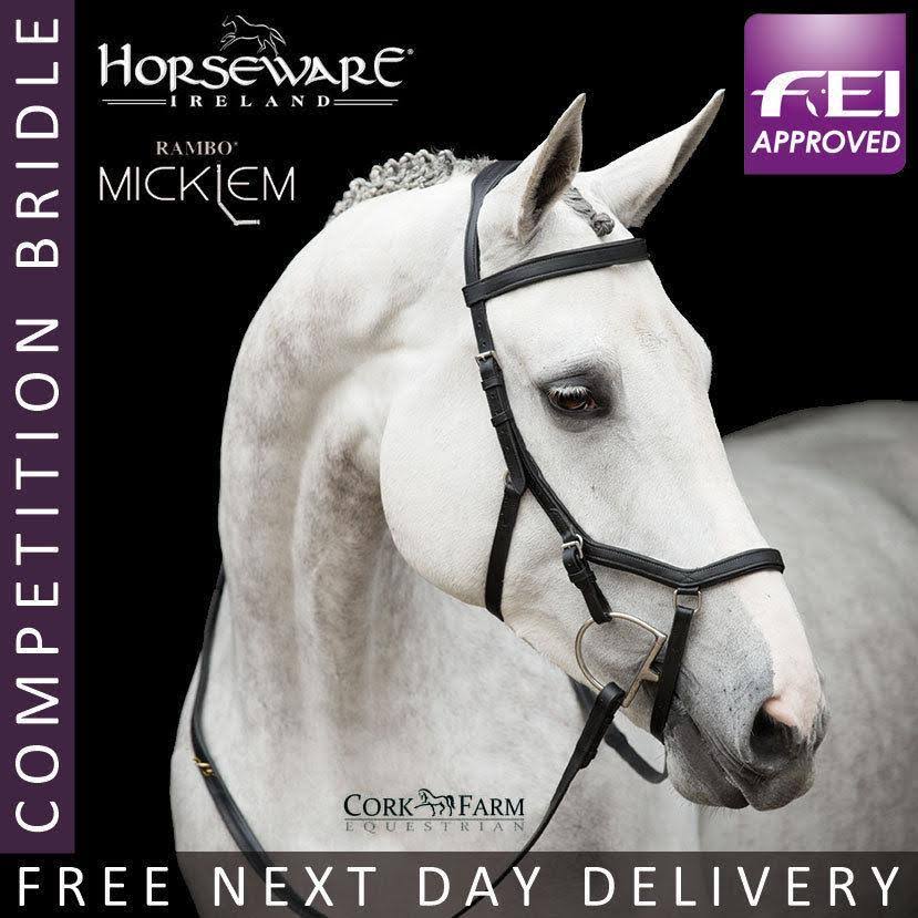 Brown Competition Bridle U539
