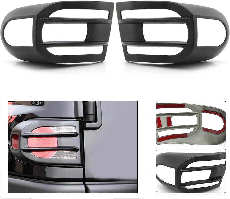 Rear Tail Light Guards Cover Protector Pack of 2 U2401