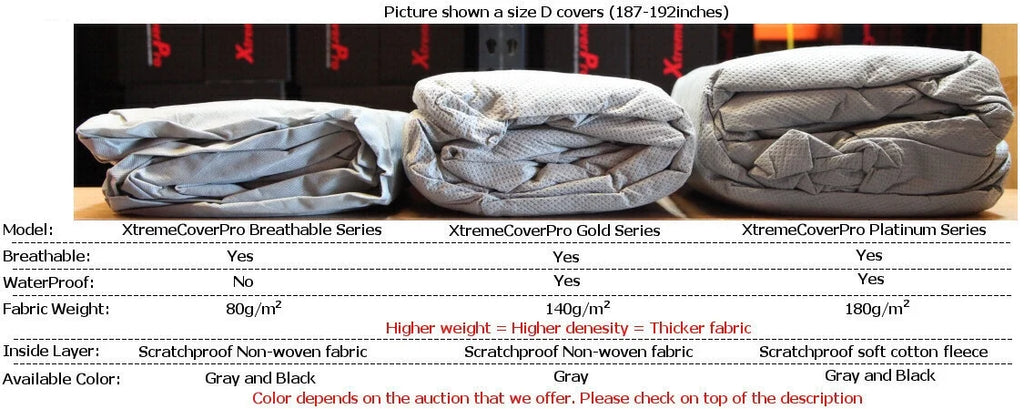 Black Car Cover W5552