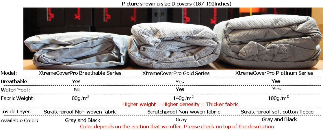 Black Car Cover W5552