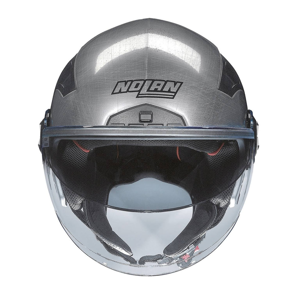 Scratched Chrome Helmet Size L E8933