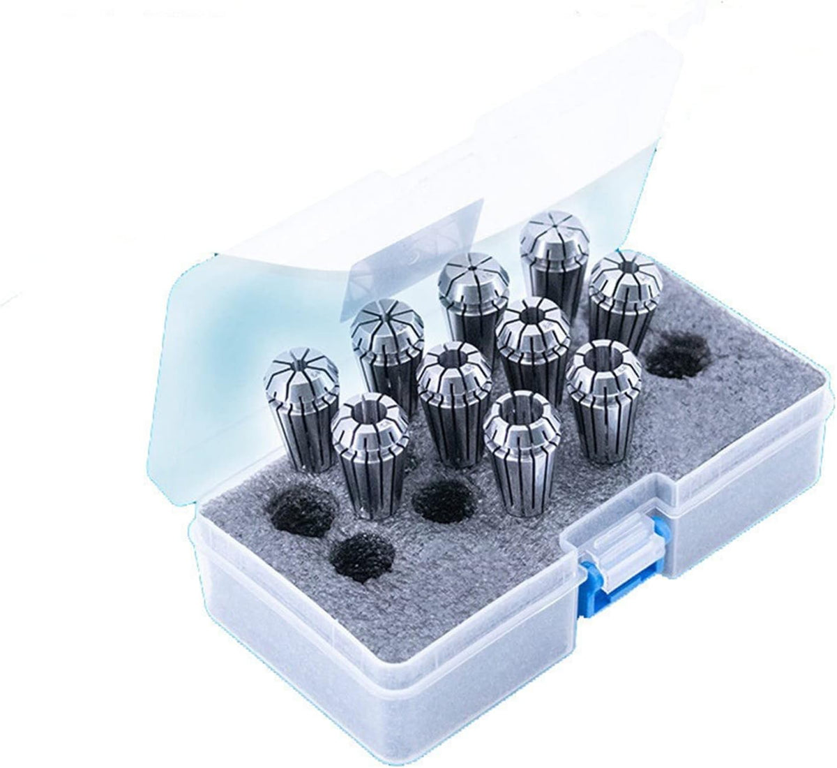 ER11 ER16 ER20 ER25 Spring Collet Set with Plastic Case N575940