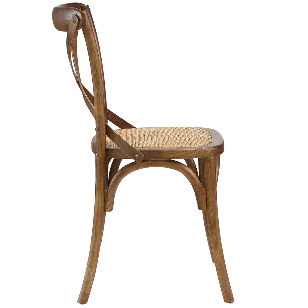 Walnut Dining Side Chair D40334
