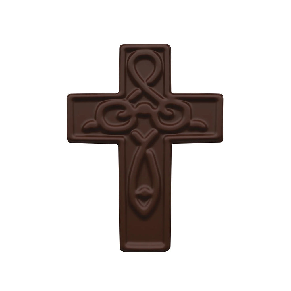 Solid Milk Chocolate Cross Easter Candy Gift Box 1.8 oz N468555