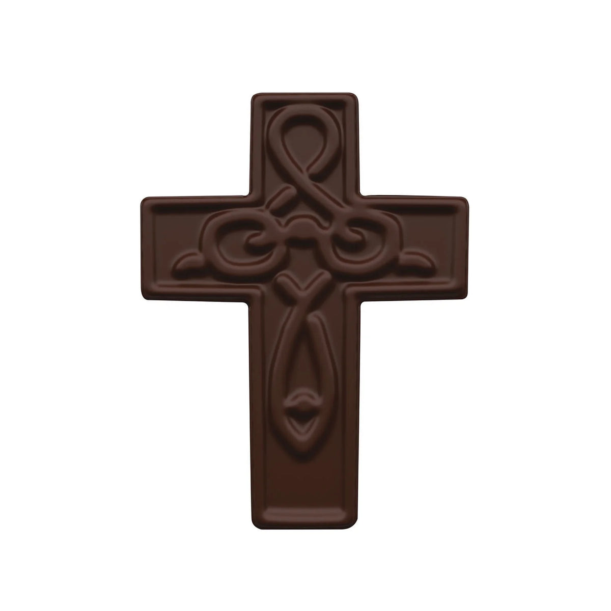 Solid Milk Chocolate Cross Easter Candy Gift Box 1.8 oz N468555