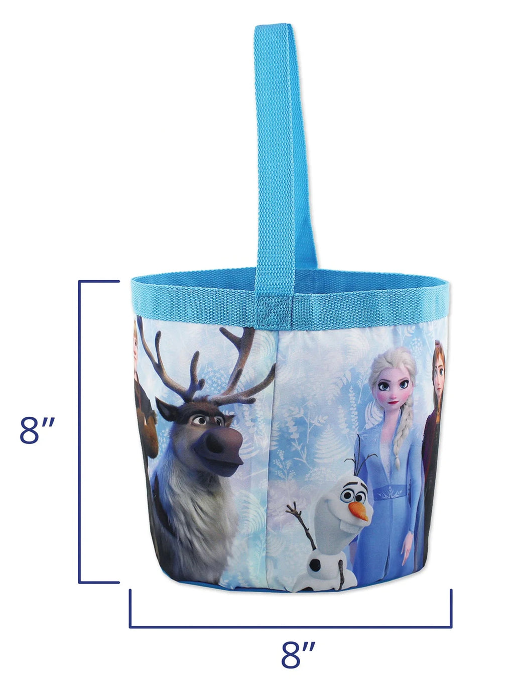 Collapsible Nylon Halloween Bucket Toy Storage Tote Bag M146