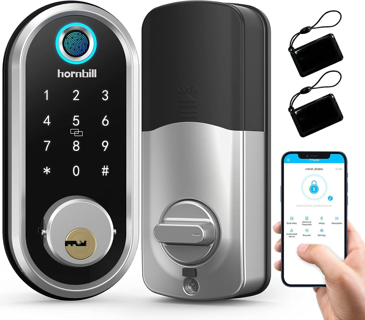 Keyless Entry Smart Deadbolt with Keypad X8827