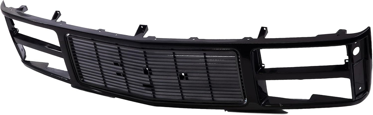 Front Black Grille Assembly Shell Insert for GMC Suburban Yukon Sierra Pickup 1988-1993 T4686