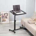 Adjustable Overbed Bedside Table with Wheels X851
