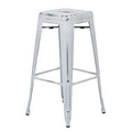Antique White Bar Stool Y5462