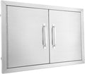 Stainless Steel Outdoor Kitchen Double Access Door C971